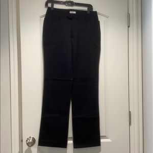 Gap front-hoot black pants